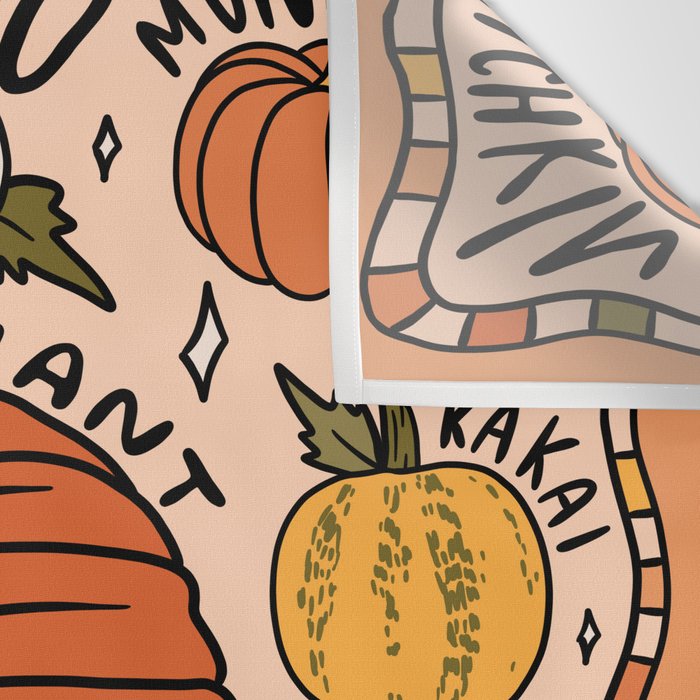 Types of Pumpkins Wall Tapestry Gallery Image 3