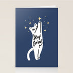 Stay Curious Cat Stationery Card Gallery Image 2
