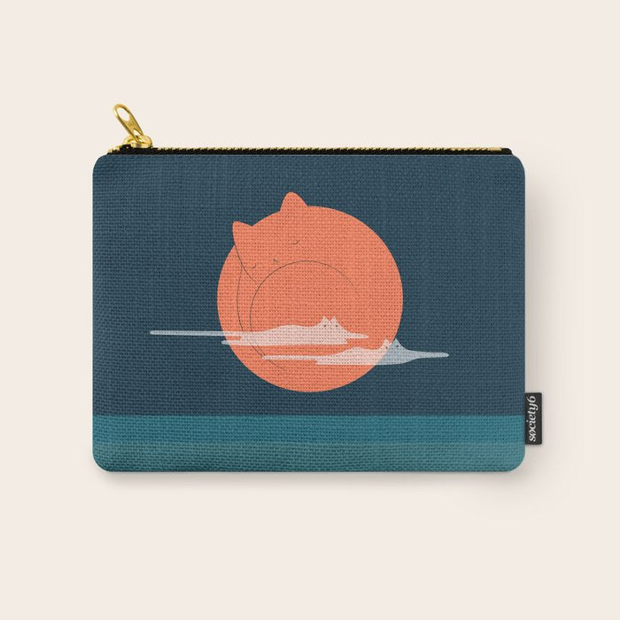 Cat Landscape 105 Carry All Pouch Gallery Image 1