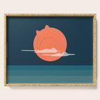 Cat Landscape 105 Serving Tray Gallery Image 1