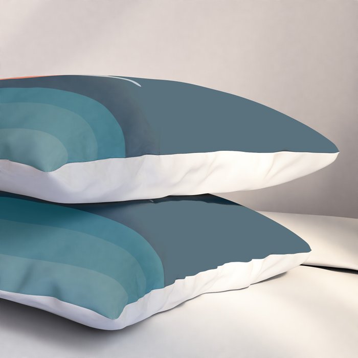 Cat Landscape 105 Pillow Sham Gallery Image 3