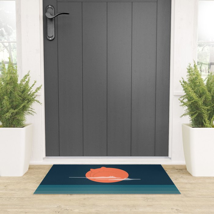 Cat Landscape 105 Welcome Mat Gallery Image 3