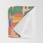 City of Athens Throw Blanket Gallery Image 3