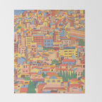 City of Athens Throw Blanket Gallery Image 2