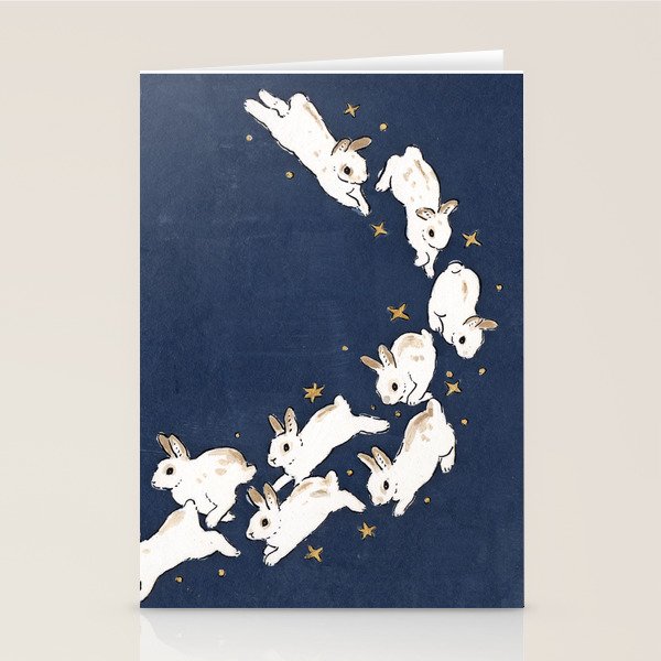 Rabbits run Stationery Card Gallery Image 2