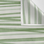 Green Stripes - Modern Abstract Style Wall Tapestry Gallery Image 3