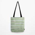 Green Stripes - Modern Abstract Style Tote Bag Gallery Image 2