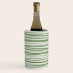 Green Stripes - Modern Abstract Style Wine Chiller Gallery Image 3