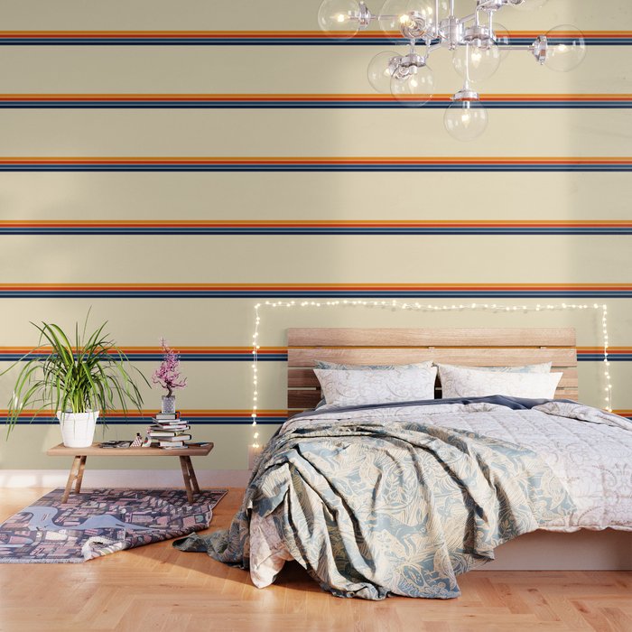 Classic Retro Stripes II Wallpaper Gallery Image 3