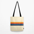 Classic Retro Stripes II Tote Bag Gallery Image 2