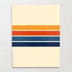 Classic Retro Stripes II Notebook Gallery Image 4