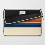 Classic Retro Stripes II Laptop Sleeve Gallery Image 2