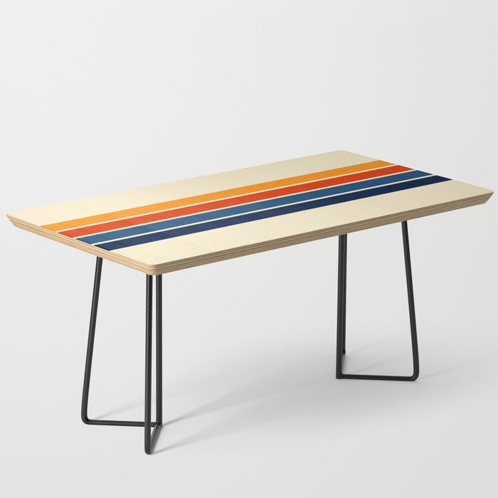 Classic Retro Stripes II Coffee Table Gallery Image 1