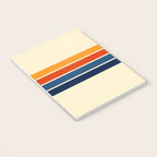 Classic Retro Stripes II Notebook Gallery Image 3
