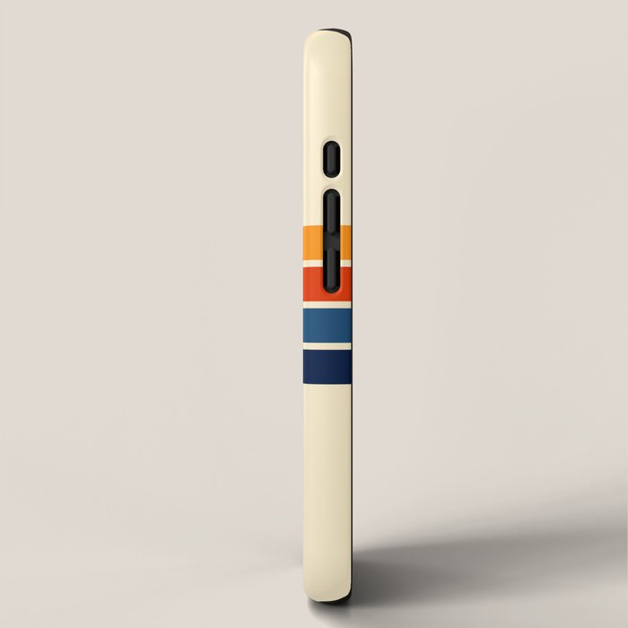 Classic Retro Stripes II iPhone Case Gallery Image 2