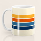 Classic Retro Stripes II Coffee Mug Gallery Image 3