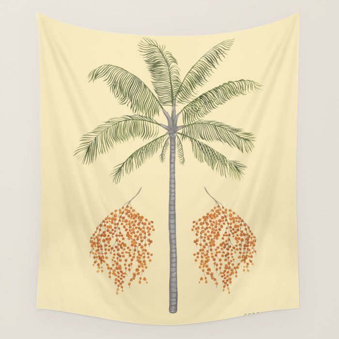 Wax Palm Wall Tapestry Gallery Image 4