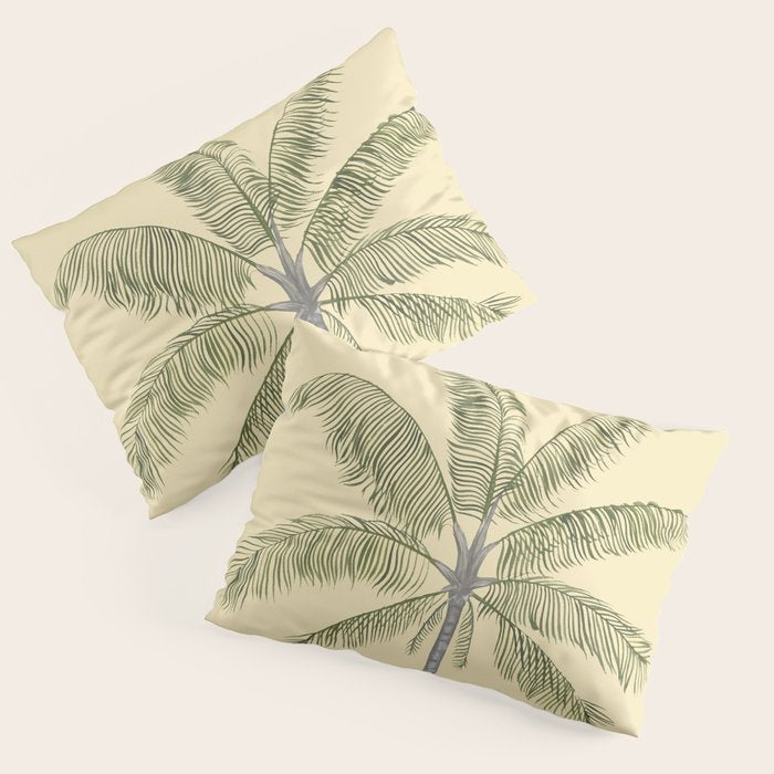 Wax Palm Pillow Sham Gallery Image 1