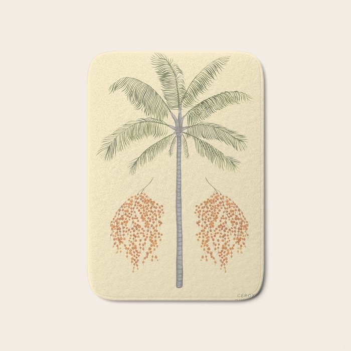 Wax Palm Bath Mat Gallery Image 1