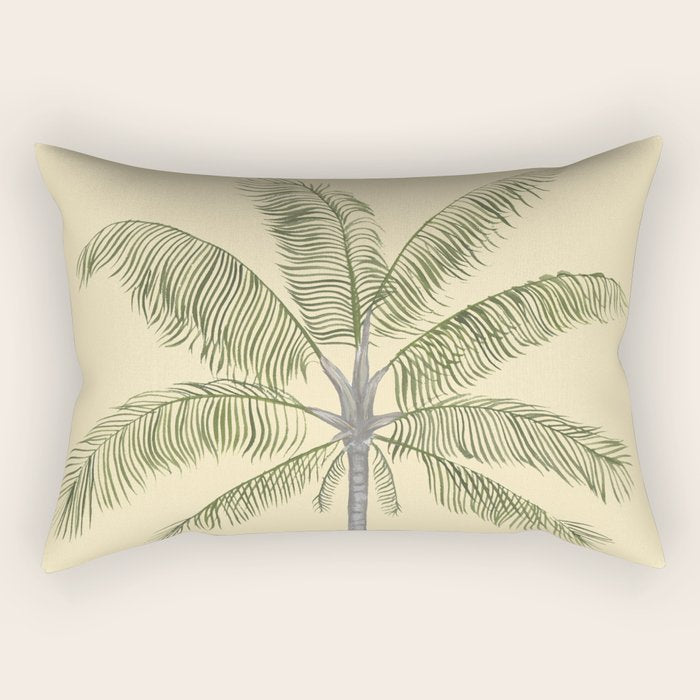 Wax Palm Rectangular Pillow Gallery Image 2