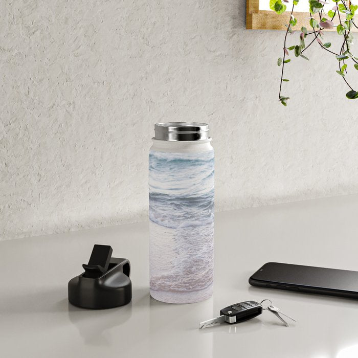Watching the Waves Water Bottle Gallery Image 4