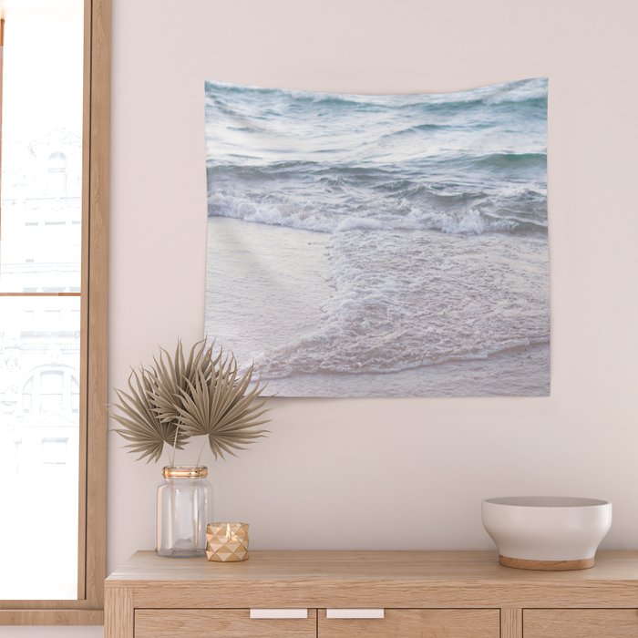 Watching the Waves Wall Tapestry Gallery Image 2