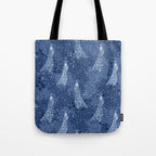 Midnight Peacock Tote Bag Gallery Image 1