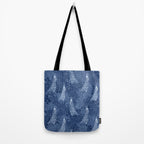 Midnight Peacock Tote Bag Gallery Image 2