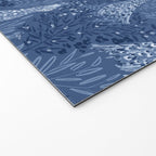 Midnight Peacock Welcome Mat Gallery Image 2