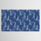 Midnight Peacock Tablecloth Gallery Image 2
