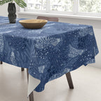 Midnight Peacock Tablecloth Gallery Image 3
