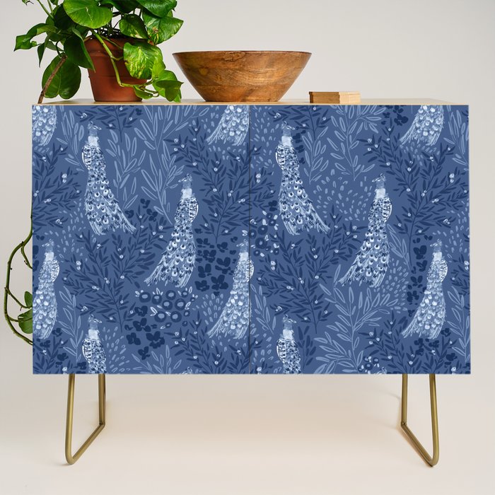Midnight Peacock Credenza Gallery Image 1