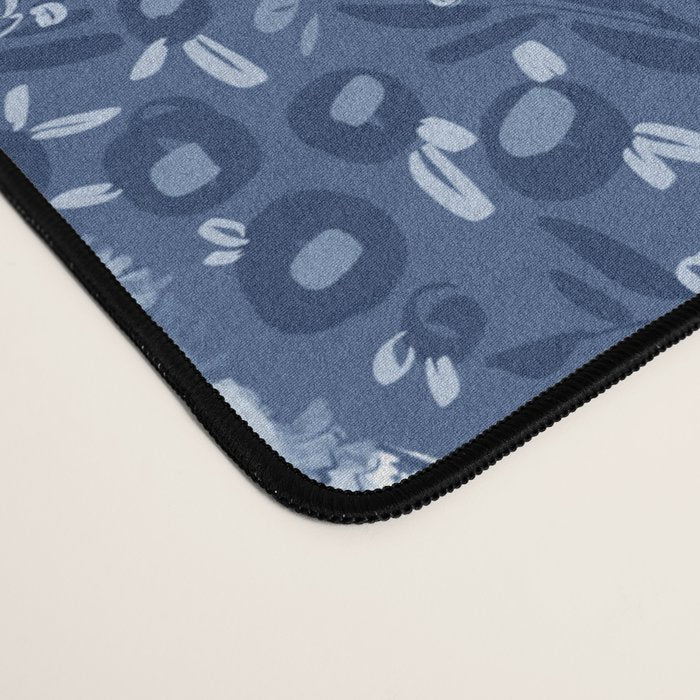 Midnight Peacock Desk Mat Gallery Image 4