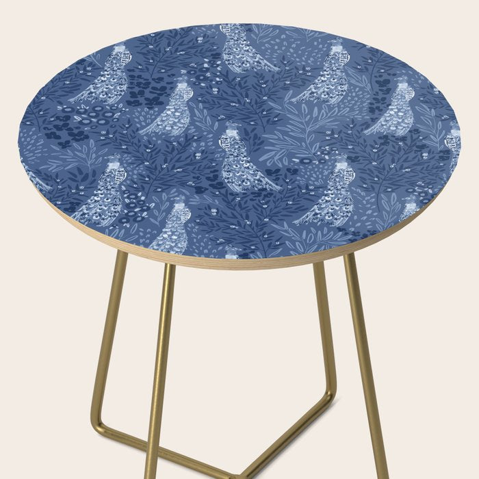 Midnight Peacock Side Table Gallery Image 2
