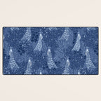 Midnight Peacock Desk Mat Gallery Image 3