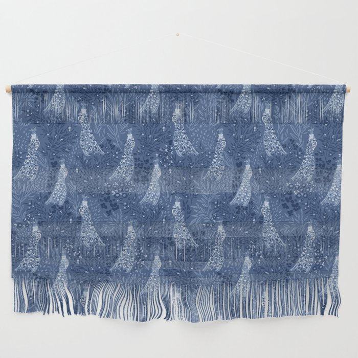 Midnight Peacock Wall Hanging Gallery Image 1