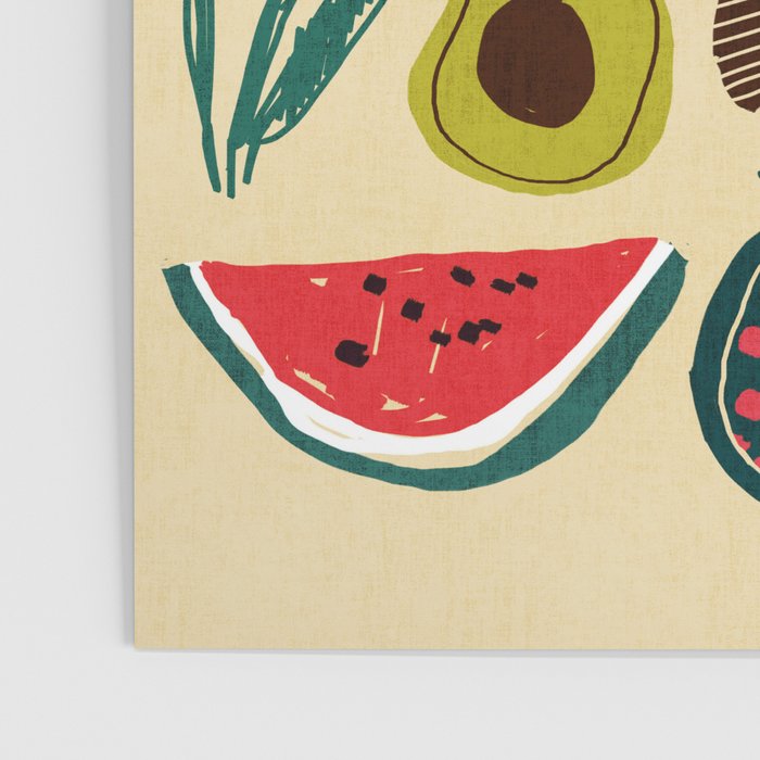 Fruit and Spice Rack Poster Gallery Image 3