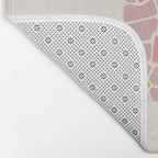 La Fleur French Flower Bath Mat Gallery Image 2