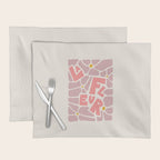 La Fleur French Flower Placemat Gallery Image 1