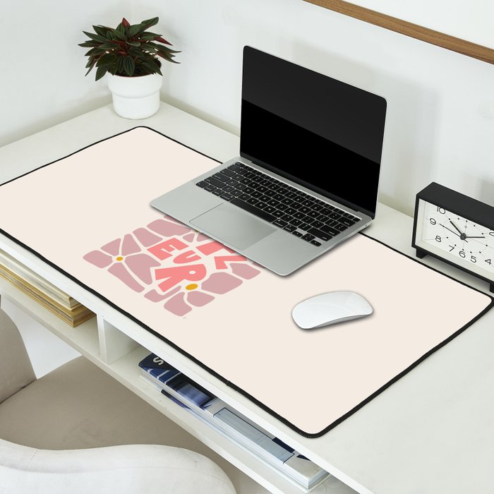 La Fleur French Flower Desk Mat Gallery Image 2
