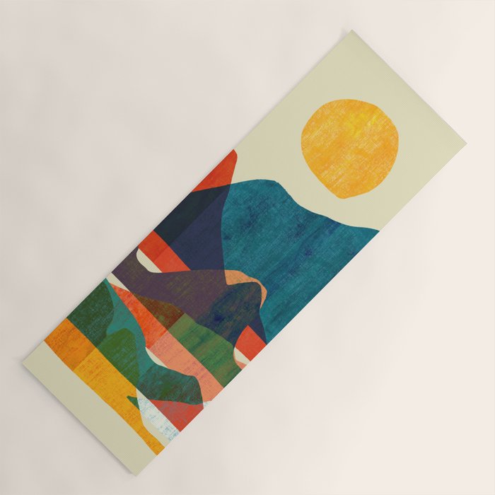 Everything is beautiful under the sun Yoga Mat Gallery Image 1