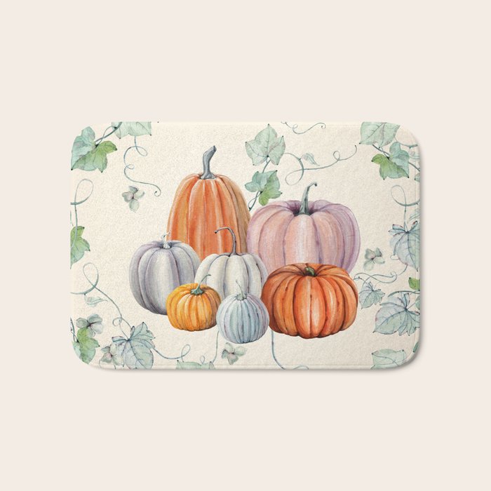 Pumpkin Patch Bath Mat Gallery Image 1