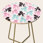 Poodlerama Retro Poodles Side Table Gallery Image 2