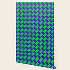  Ocean Crinkle Houndstooth Wallpaper Gallery Image 2