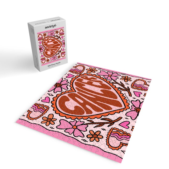 Cancer Zodiac Heart Jigsaw Puzzle Gallery Image 2