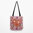 Cancer Zodiac Heart Tote Bag Gallery Image 2