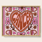 Cancer Zodiac Heart Serving Tray Gallery Image 1