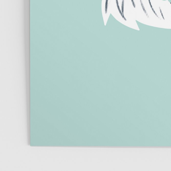 Chic Afghan Hound Dog Illustration Poster Gallery Image 3