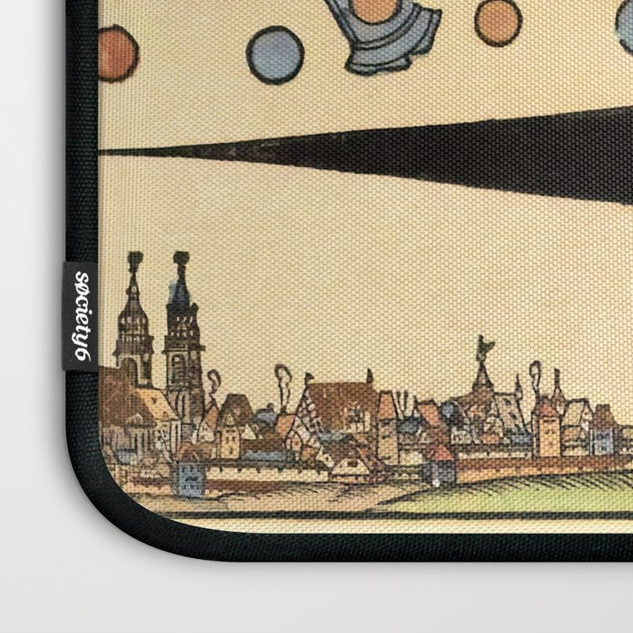 1561 Celestial Phenomenon over Nuremberg Laptop Sleeve Gallery Image 3