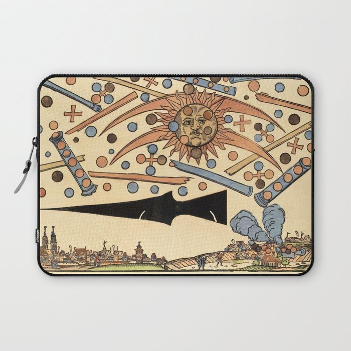 1561 Celestial Phenomenon over Nuremberg Laptop Sleeve Gallery Image 1
